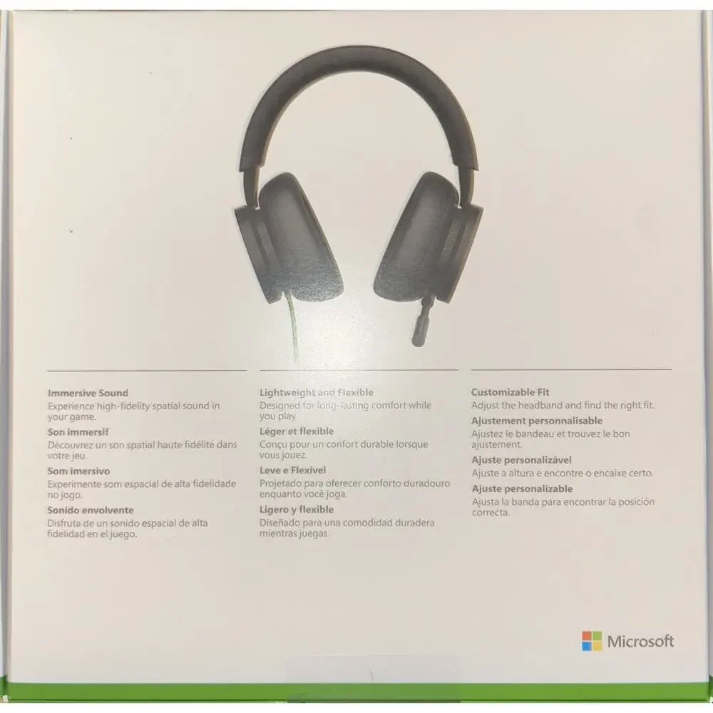 Microsoft Xbox Stereo Headset for Xbox Series X|S, Xbox One, and Windows 10